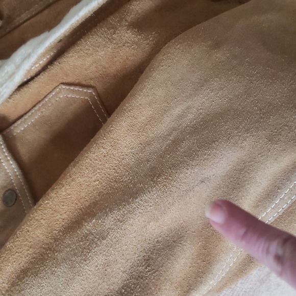 100% Suede Leather Jacket - Picture 13 of 13